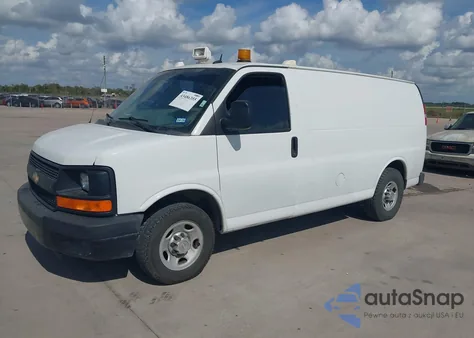 2013 Chevrolet Express 3500 Work Van из США, поврежденный, VIN 1GCZGTCA3D1181653